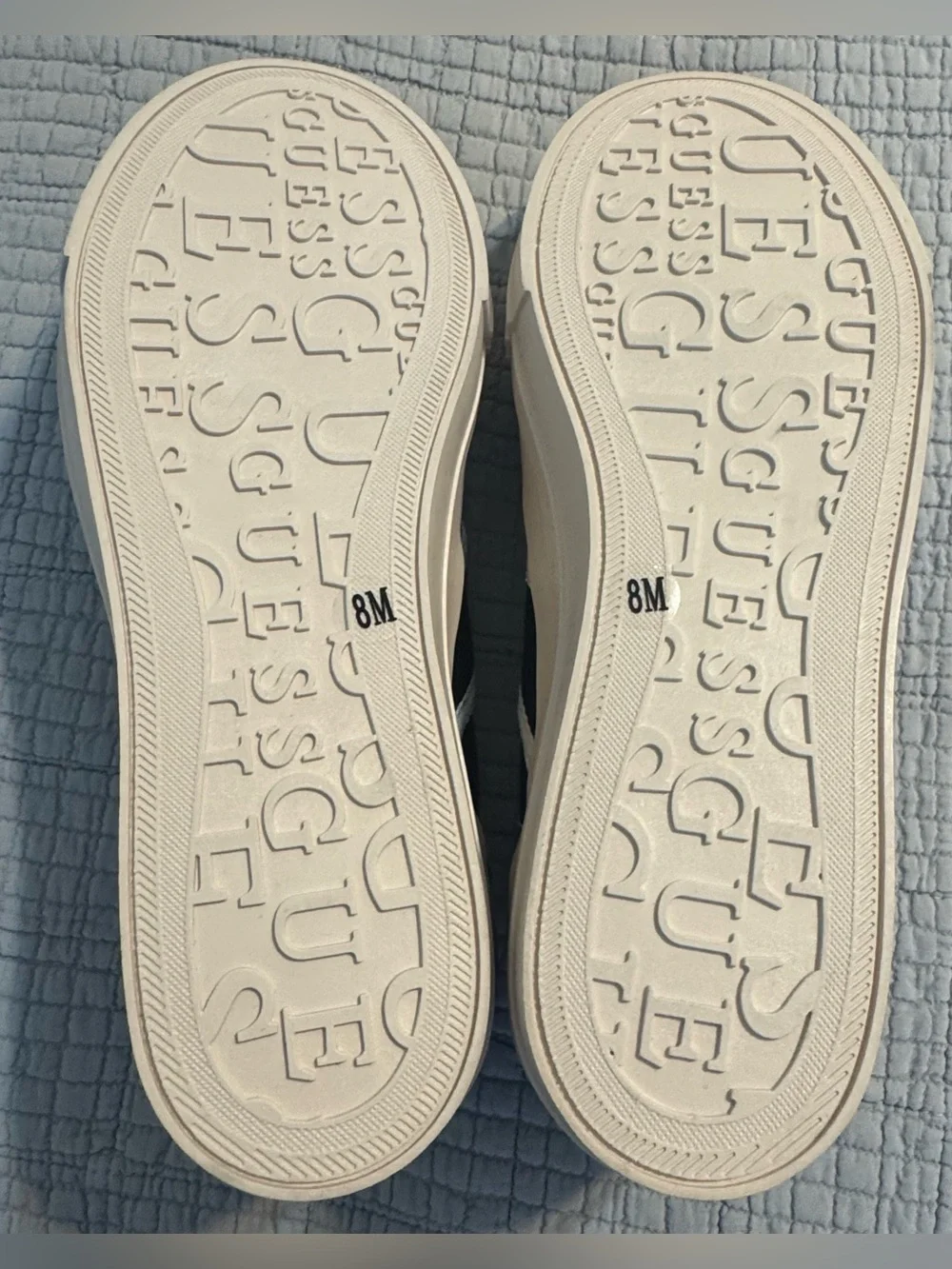 GUESS Women's Issah Branded Platform Lace-Up Sneakers NWOT